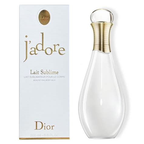 Молочко для тела: Lait Sublime J'adore 